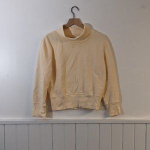 mile(s) Madewell M Cream Mock Turtleneck